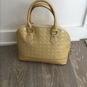 Arcadia Hand Yellow Italian Bag $100
